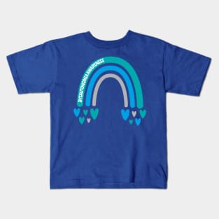 Dysautonomia Awareness Rainbow Kids T-Shirt